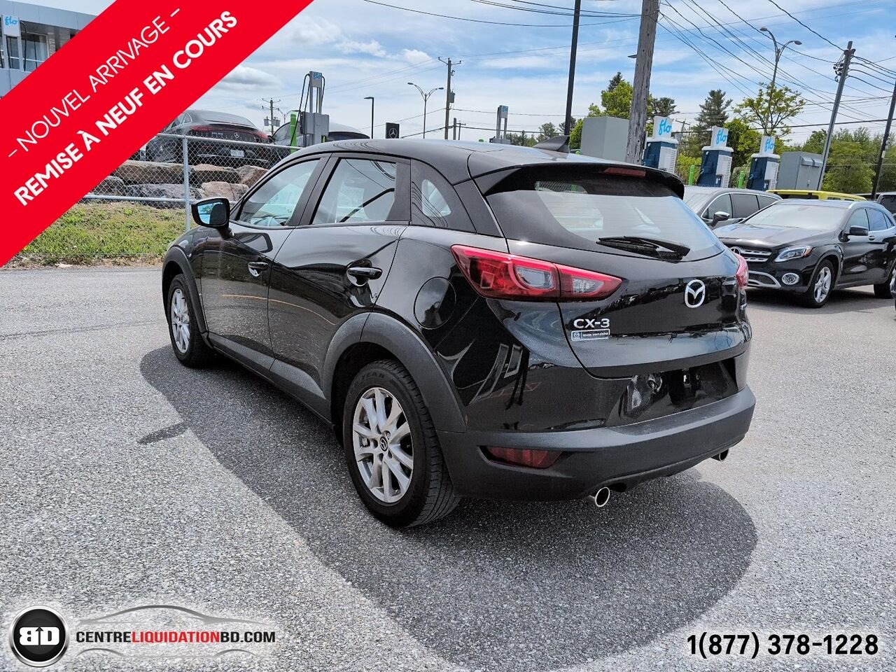 2021 Mazda CX-3 GX TA BM | BD0291 Black Granby - photo #7