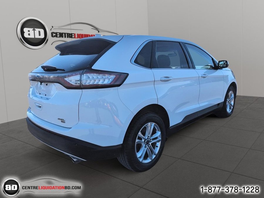 2017 Ford Edge SEL AWD White