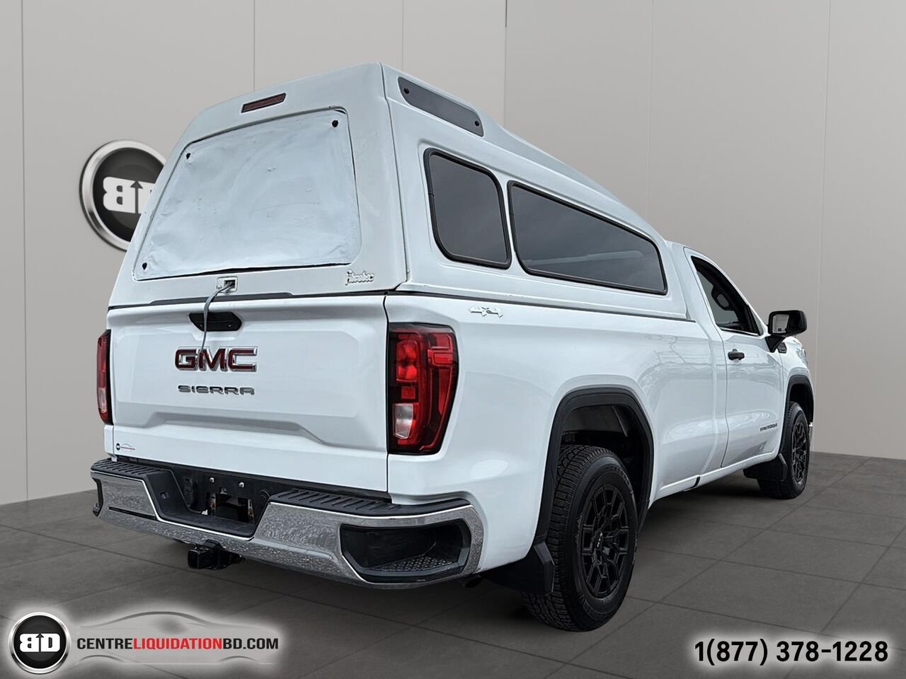 GMC Sierra 1500 SINGLE CAB V6 4X4 4.3L BOÎTE 8P + BOÎTE DE FIBRE | BD0341 2019 Blanc Granby - photo #5