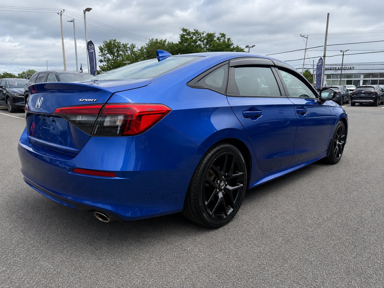 Honda Civic Sport 2022 Bleu Châteauguay - photo #4