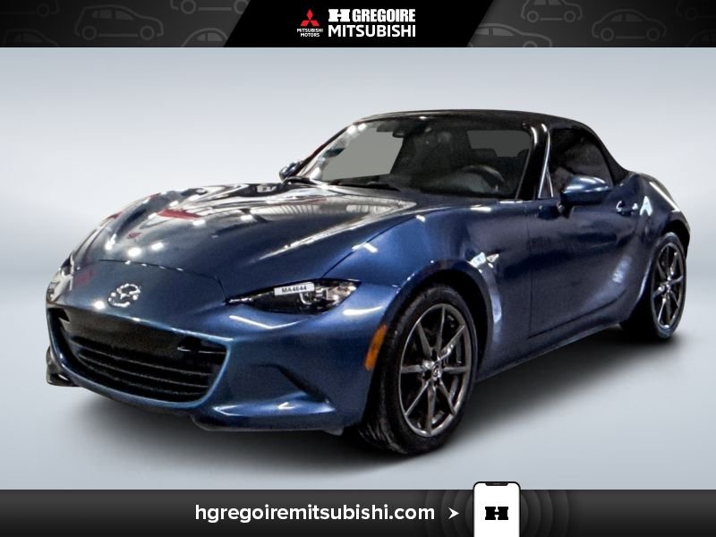 Mazda MX-5 GT *Automatique *Convertible * Cuir * Navigation 2018 Bleu