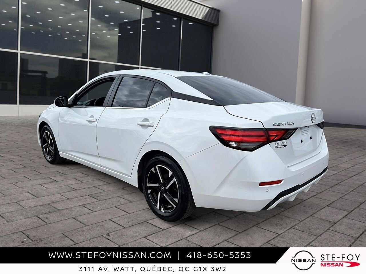 Nissan SENTRA SV 2024 Blanc Ste-Foy - photo #3