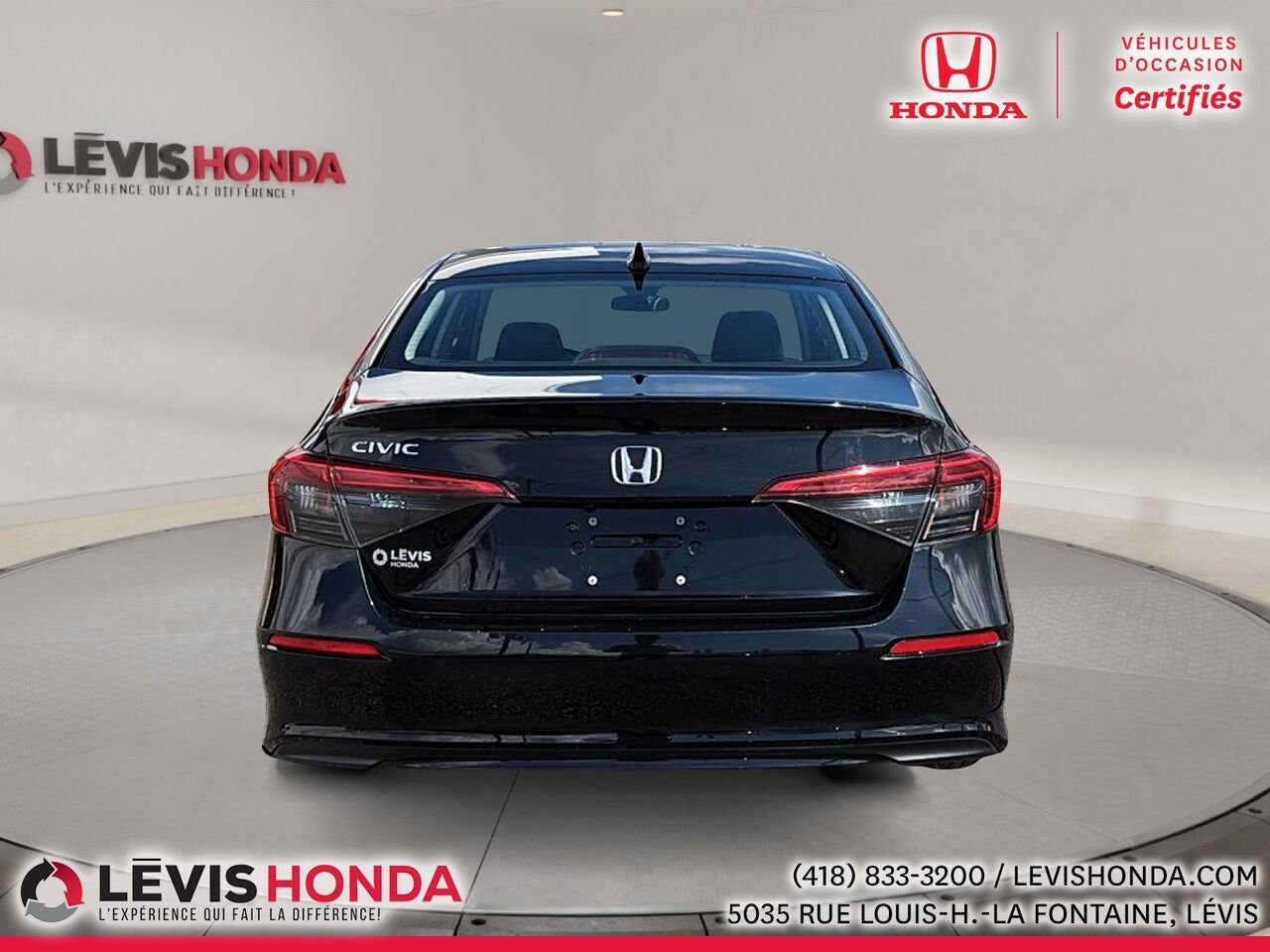 Honda Civic LX LX CVT 2023 Blanc Lévis - photo #10