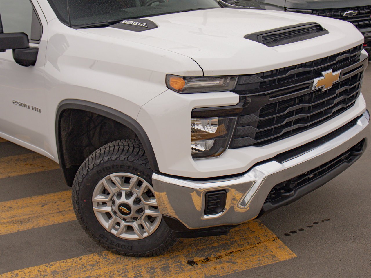 2025 Chevrolet Silverado 2500HD 4WD Crew Cab 159 Work Truck White Sherwood Park - photo #14