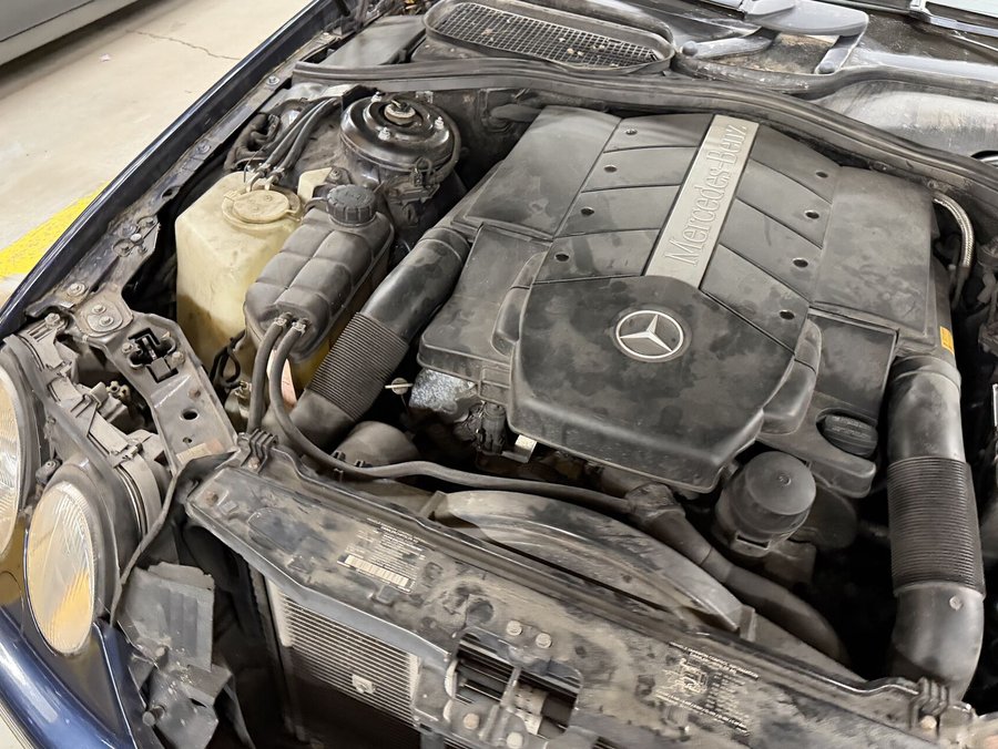 2000 Mercedes-Benz CL-Class 2dr Cpe 5.0L Blue