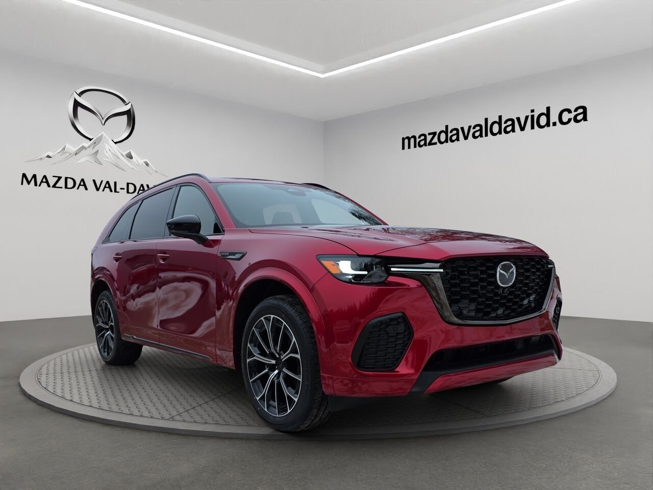 2026 Mazda CX-70 MHEV Signature AWD Soul Red Crystal Metallic Val-David - photo #4
