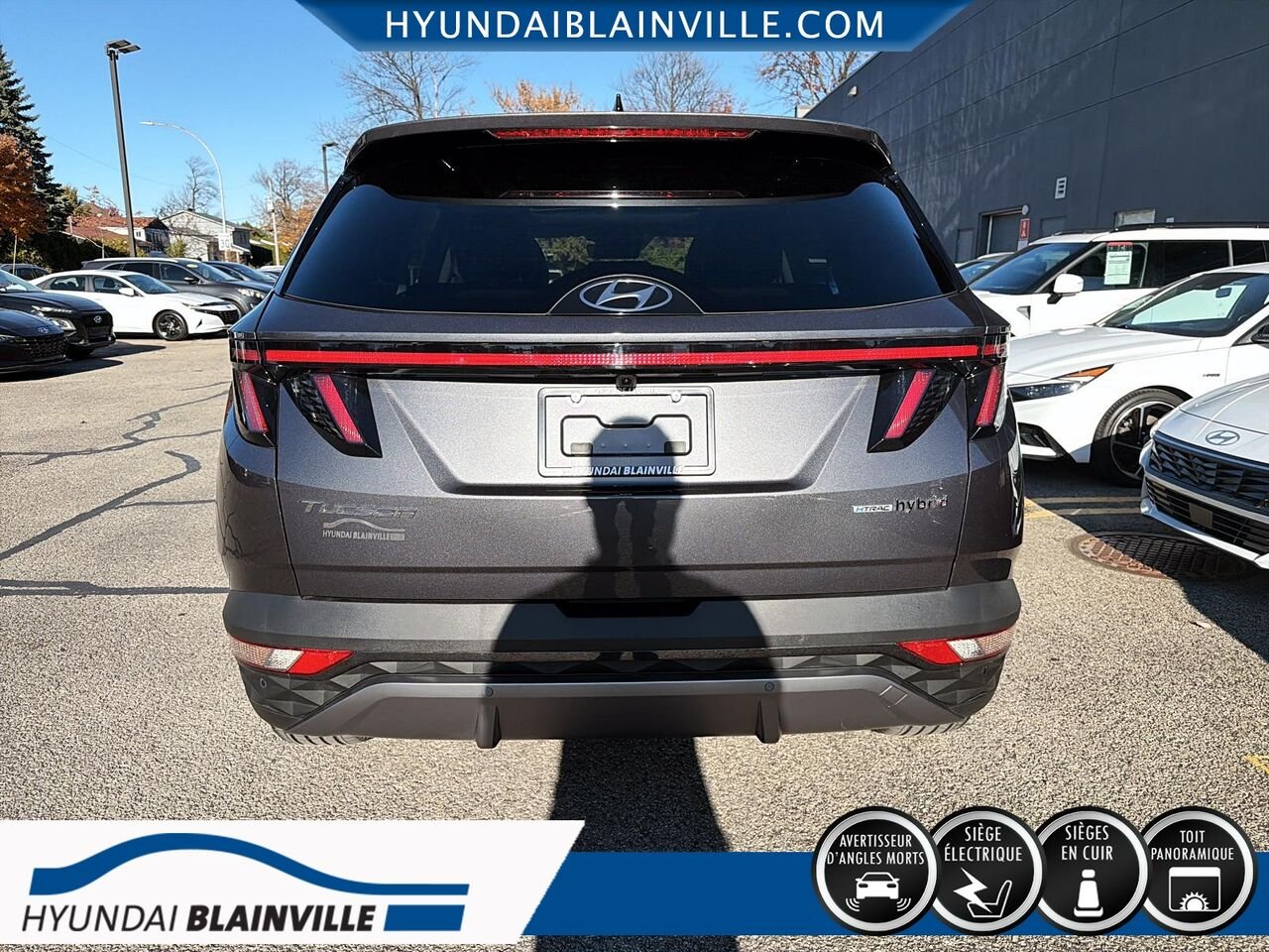2023 Hyundai Tucson Hybrid Grey Blainville - photo #4