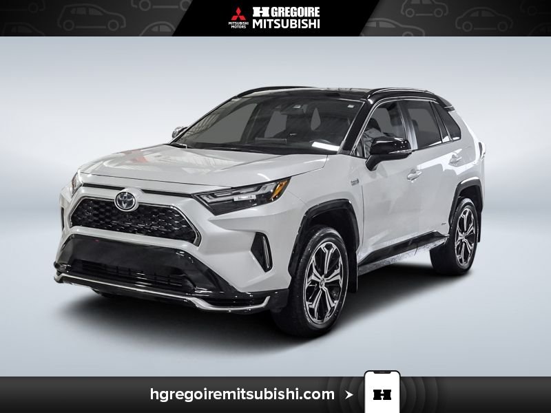 2023 Toyota RAV4 Prime White Blainville - photo #2