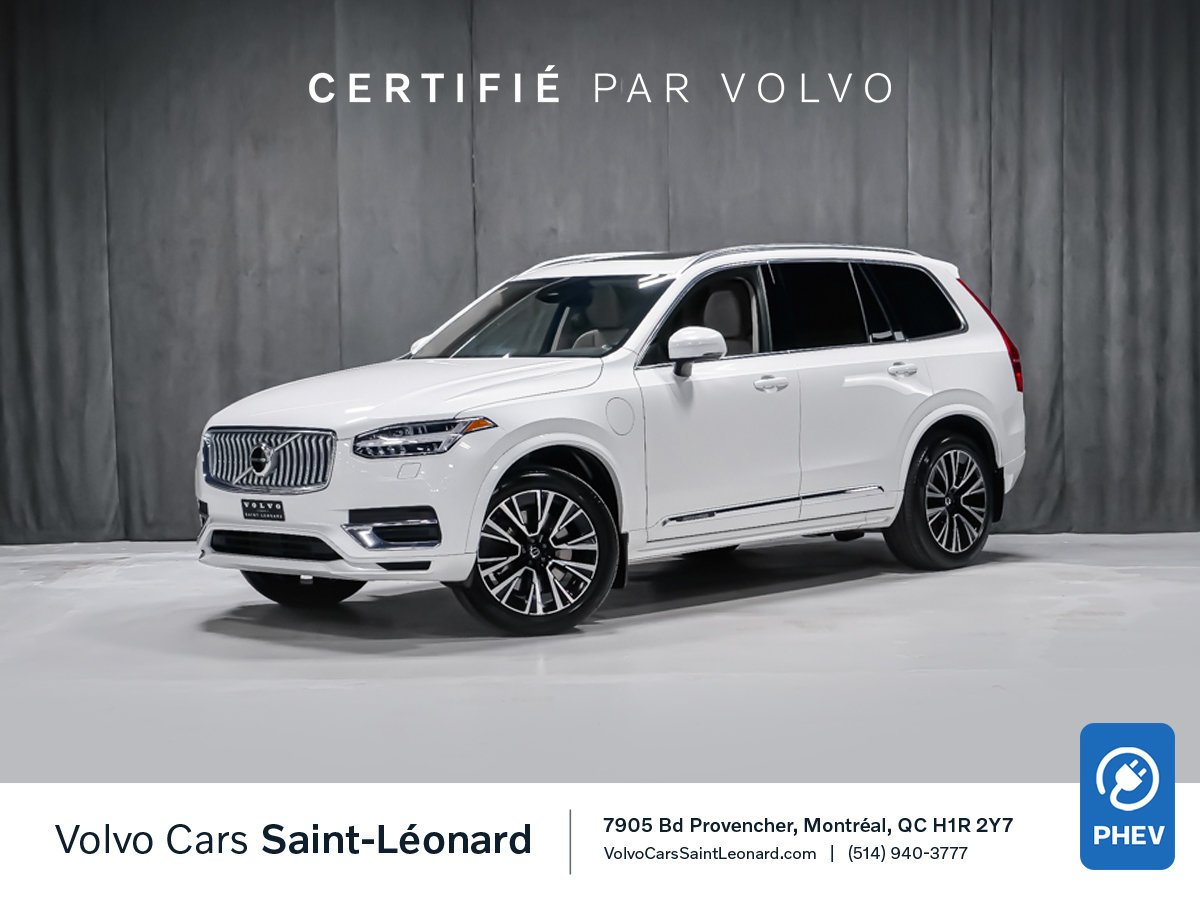 2024 Volvo XC90 Recharge T8 CORE BRIGHT CLIMATE White Montreal - photo #0
