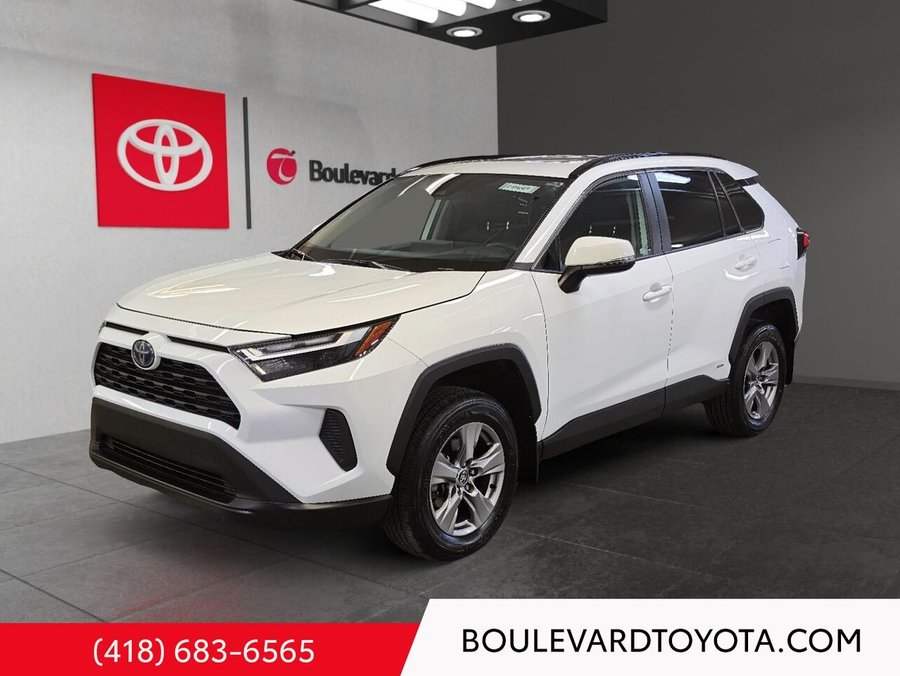 Toyota RAV4 Hybride XLE, AWD 2024 Blanc