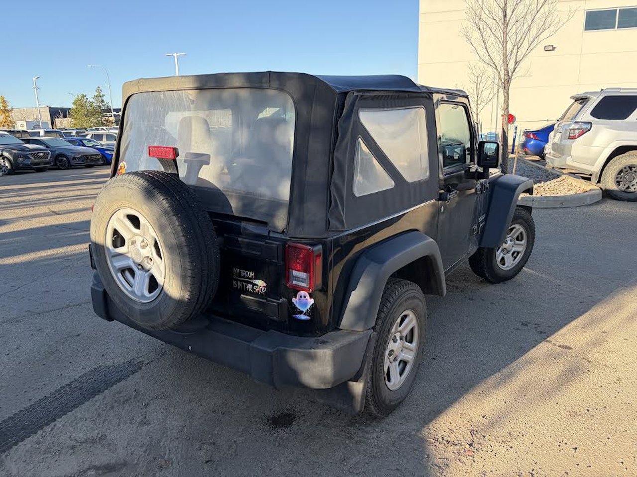 2015 Jeep Wrangler 4WD 2dr Sport Black Sherwood Park - photo #3