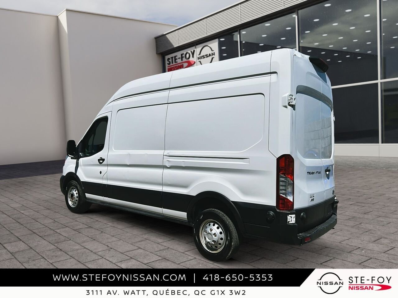 2024 Ford Transit T-250 TI toit surélevé White Ste-Foy - photo #3