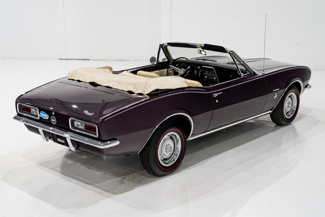 Chevrolet Camaro PRIX EN USD Convertible Beautifully presented from former Restoration 1967 mauve Montréal - photo #48