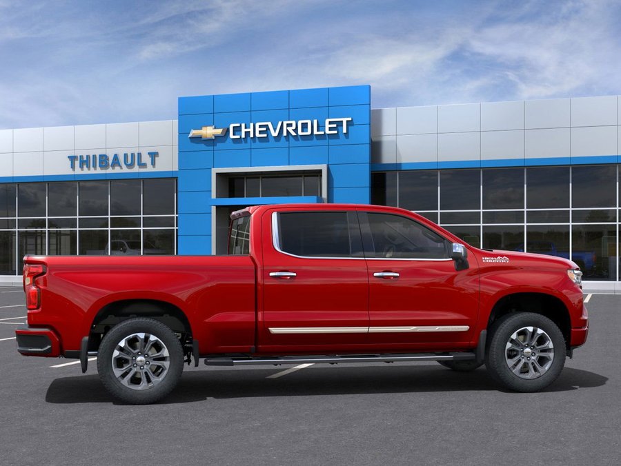 Chevrolet Silverado 1500 High Country 2025 Teinte rouge éclatant