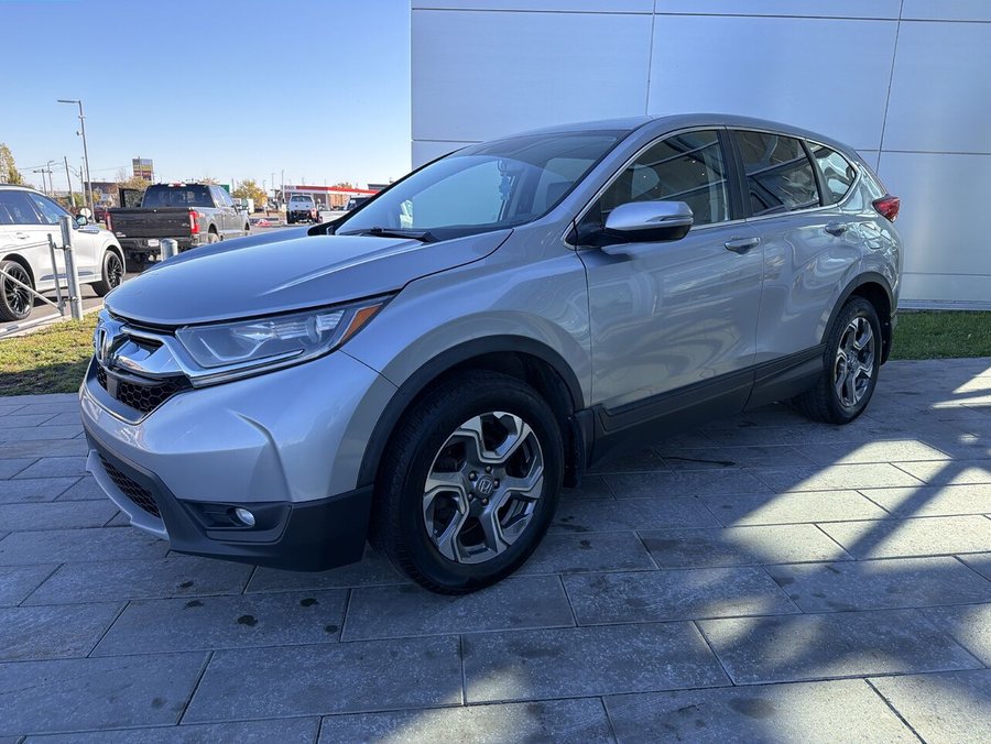 Honda CR-V EX-L Traction Intégrale ** CUIR ** TOIT ** CARFAX CLEAN ** 2019 Argent