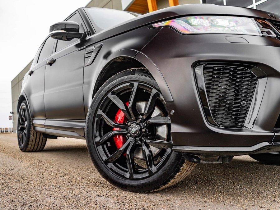 2019 Land Rover Range Rover Sport SVR (MESCALITO BLACK PEARL SATIN) Black