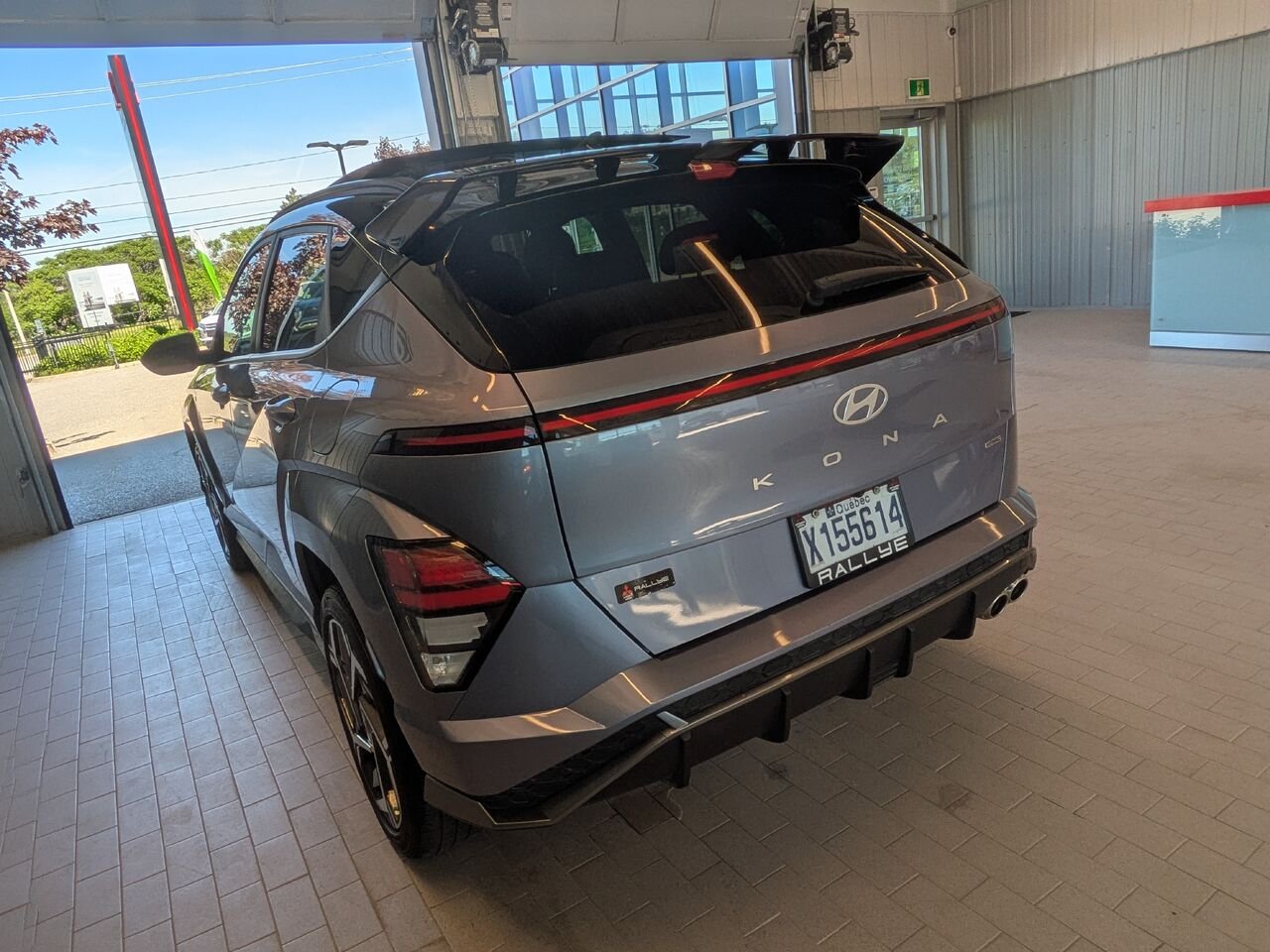 2024 Hyundai Kona Grey Gatineau - photo #19