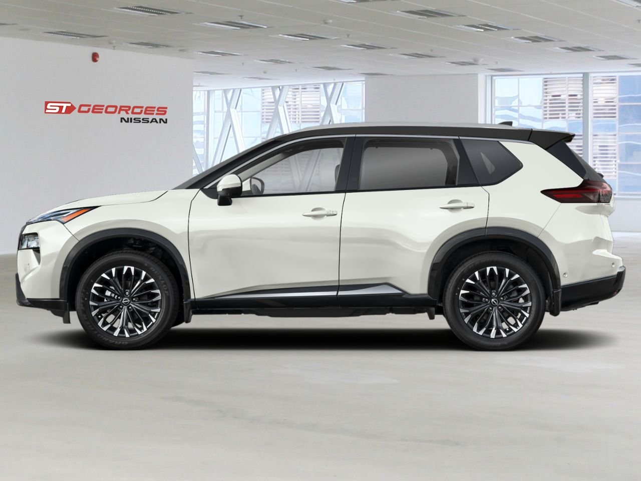 NISSAN Rogue 2026 Blanc Everest triple couche deux tons Saint-Georges - photo #2