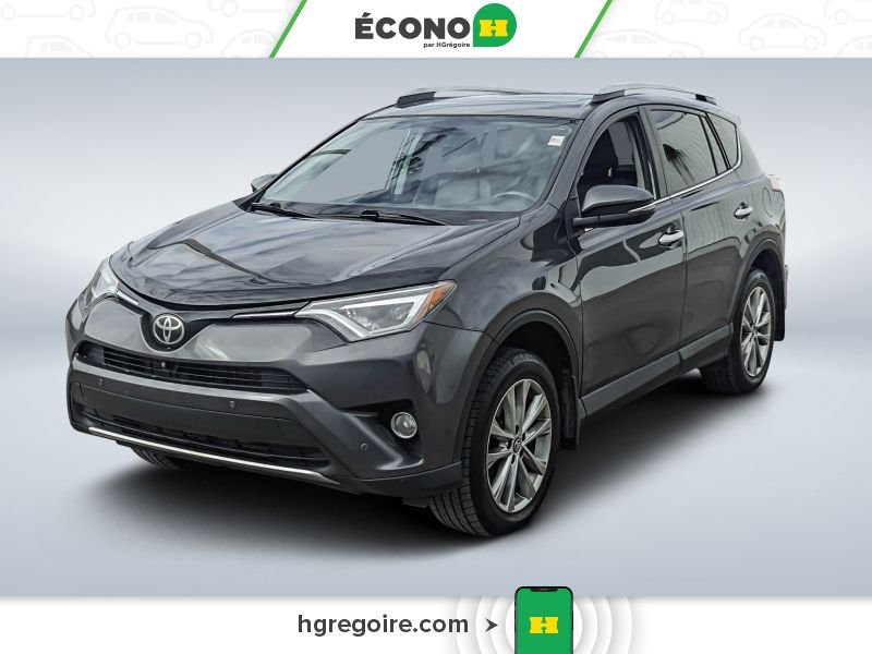 2018 Toyota Rav 4 Grey Laval - photo #2