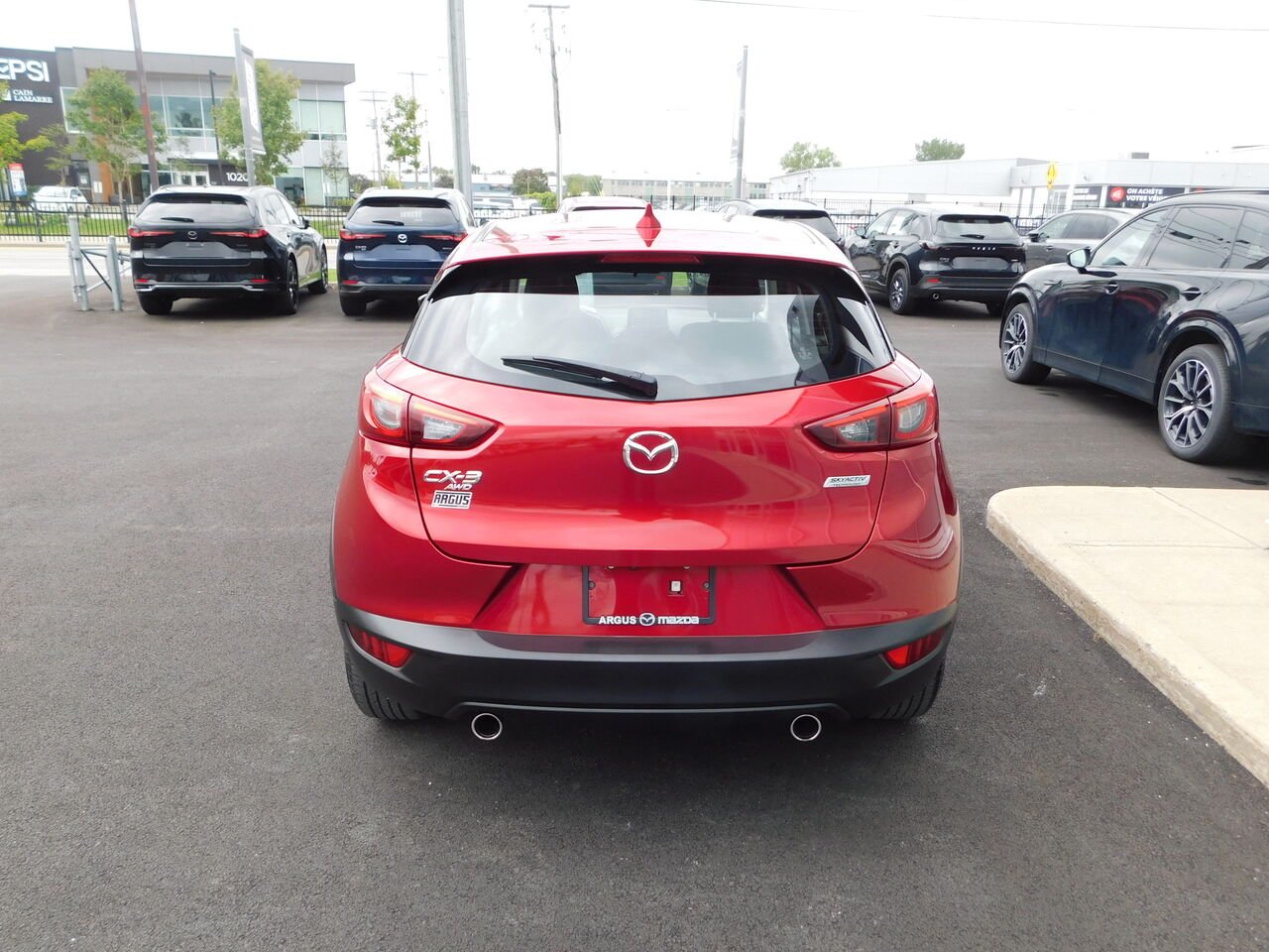 2019 Mazda CX-3 GS TI BA Red Gatineau - photo #3