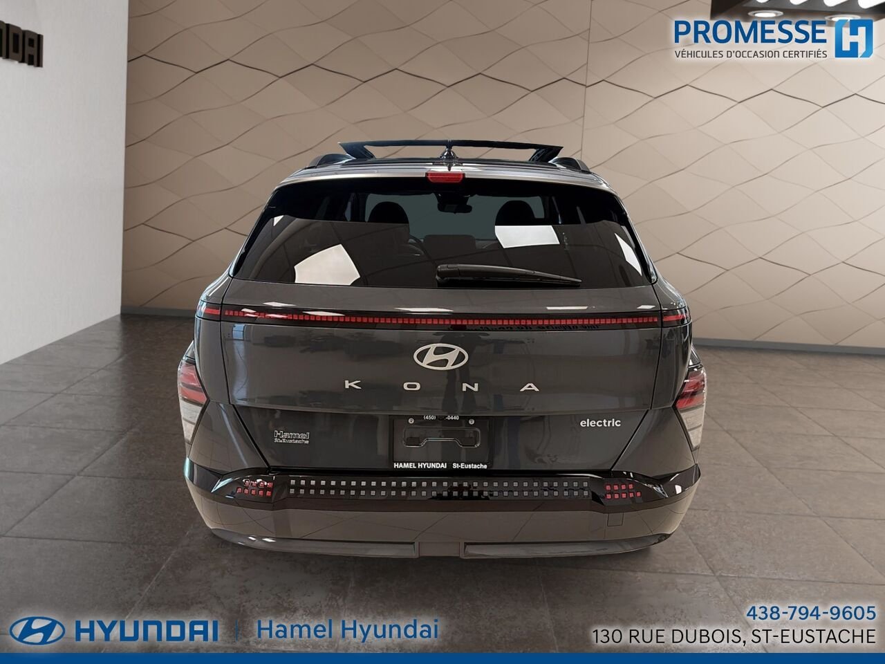 Hyundai Kona électrique 2025 Gris Saint-Eustache - photo #3