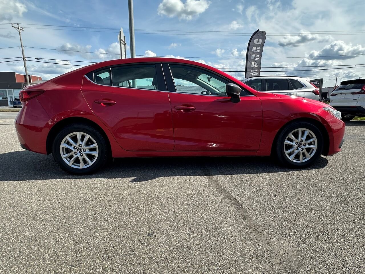 Mazda Mazda3 Berline 4 portes, boîte manuelle, GS 2015 Rouge Matane - photo #5