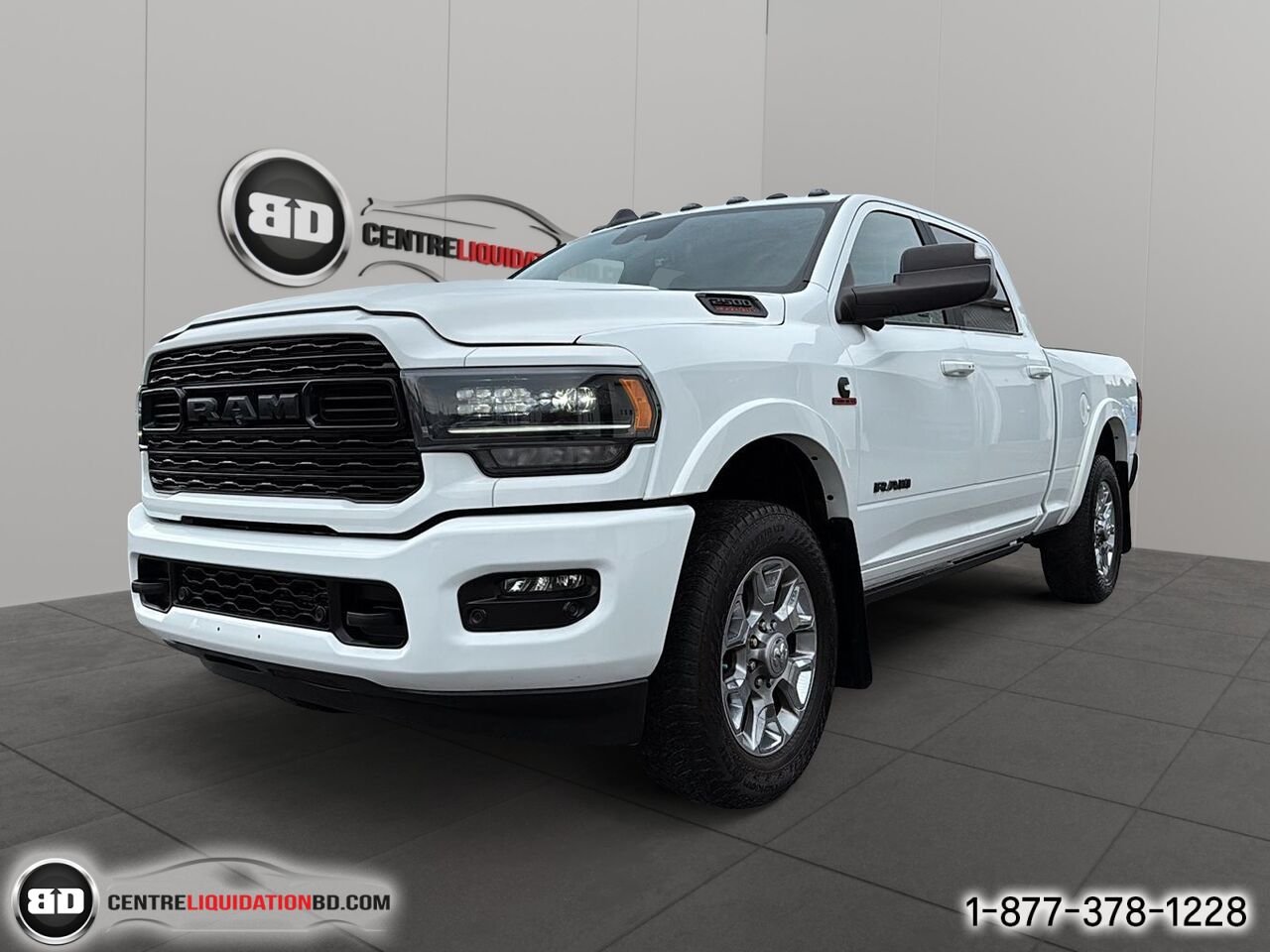 2022 Ram 2500 Limited cabine d'équipe 4x4 caisse de 6,4 pi | A8786 White Granby - photo #0