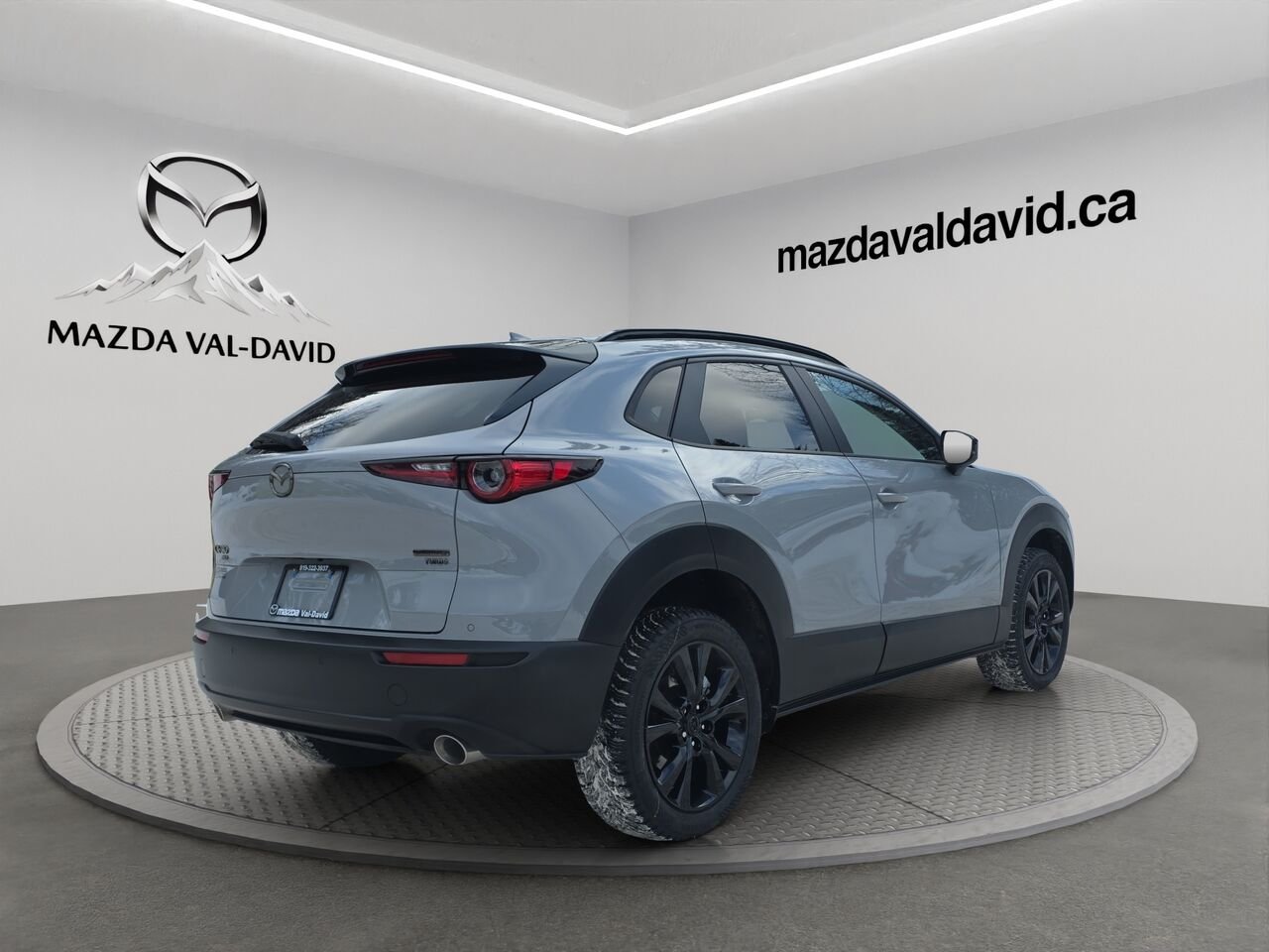 Mazda CX-30 GT turbo, awd, toit ouvrant, Écran 360 degré, Navigation, chargeur sans fil pour cellulaire 2026 Gris aéro métallisé Val-David - photo #19