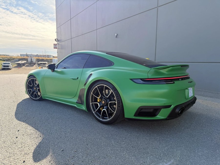 2021 Porsche 911 Turbo S | Front Lift | PDCC Suspension | Sunroof | Heated & Ventilated Seats Python Green