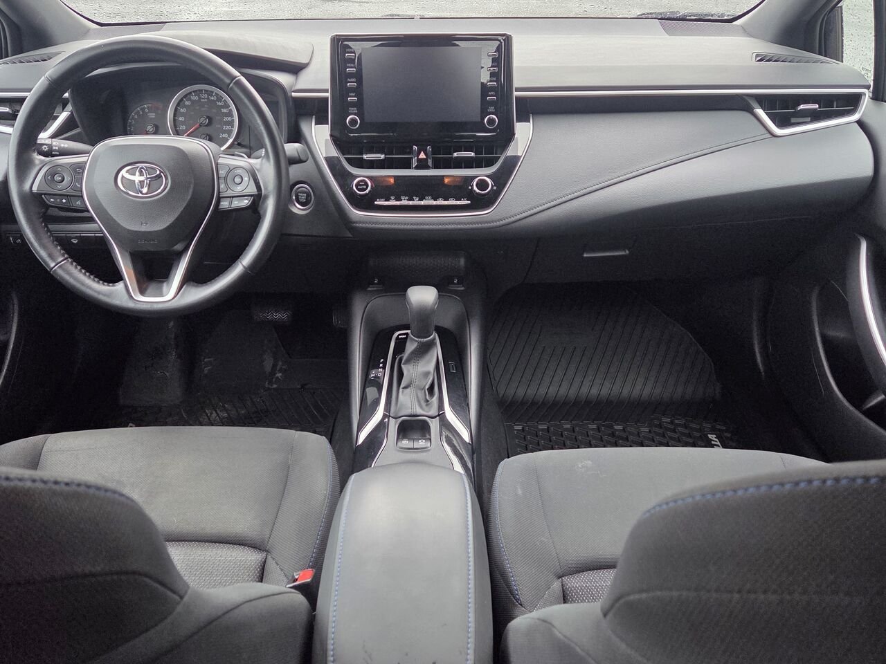 Toyota Corolla SE 2021 Bleu Granby - photo #13