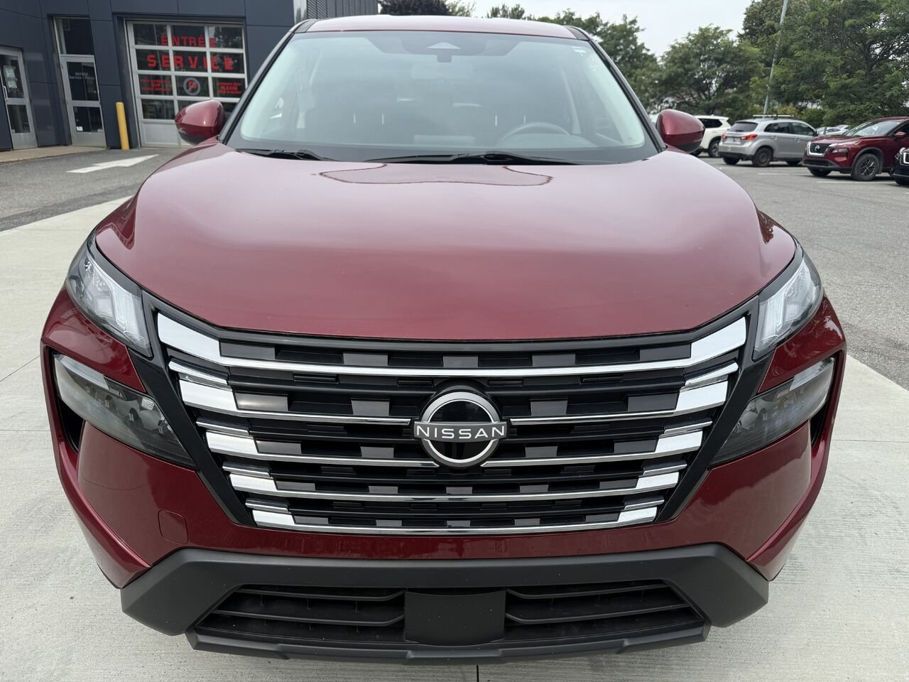 2024 Nissan Rogue S AWD Red Châteauguay - photo #8