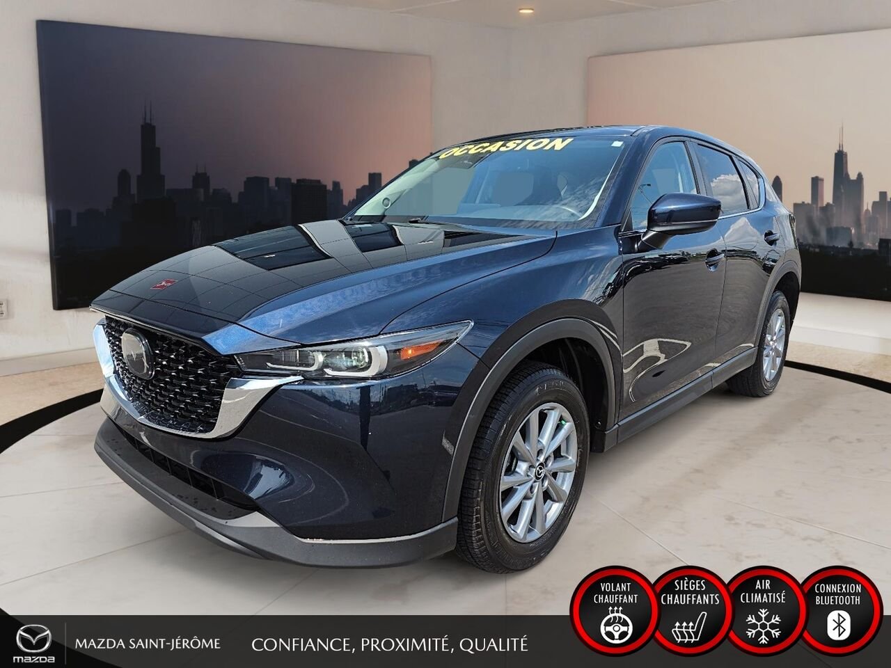 2023 Mazda CX-5 Blue Ste-Agathe des Monts - photo #0
