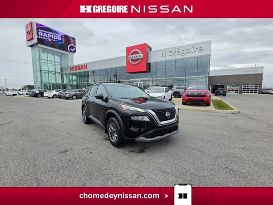 2022 Nissan Rogue S AWD Mag Carplay Bancs Chauffants à partir 2.99% Black