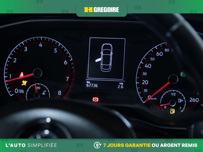 Volkswagen Jetta 821548 | Highline AUTO AC CUIR TOIT MAGS CAM RECULE BLUETOO 2019 Blanc Laval - photo #18
