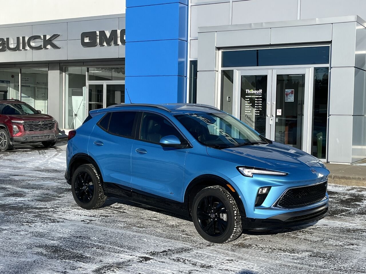 2026 BUICK Encore GX Tourisme sport 4 portes TI Aquamarine Blue Metallic Montmagny - photo #0