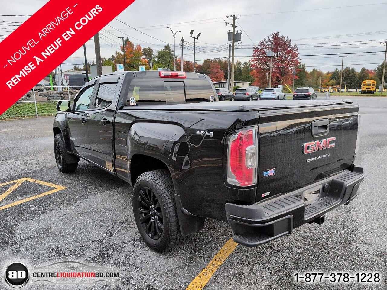 2022 GMC Canyon ELEVATION CREW CAB | BD0439 Black Granby - photo #7
