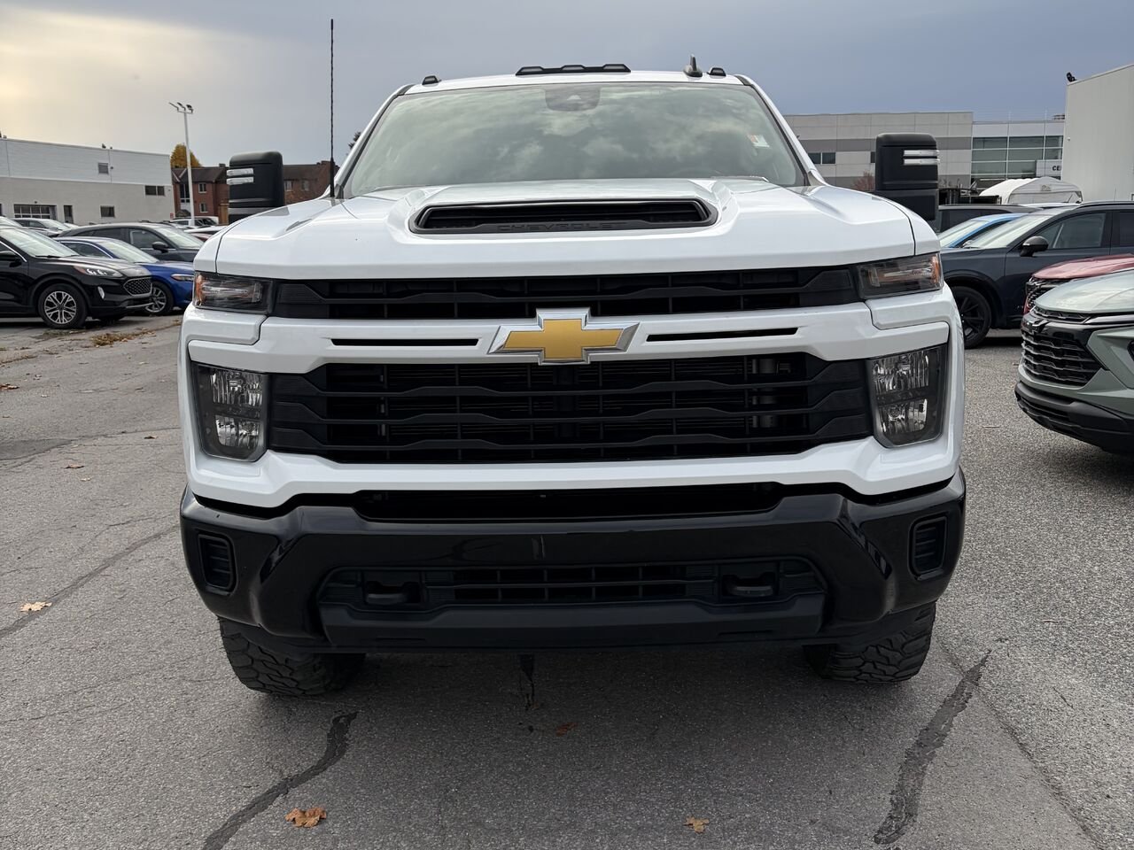 CHEVEROLET SILVERADO DIESEL Custom cabine multiplace 4RM 159 po 2024 Blanc Gatineau - photo #20