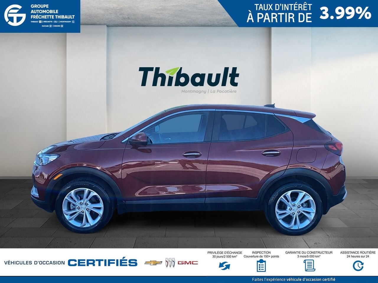 BUICK ENCORE GX Privilégiée 4 portes TI 2023 Rouge Montmagny - photo #4