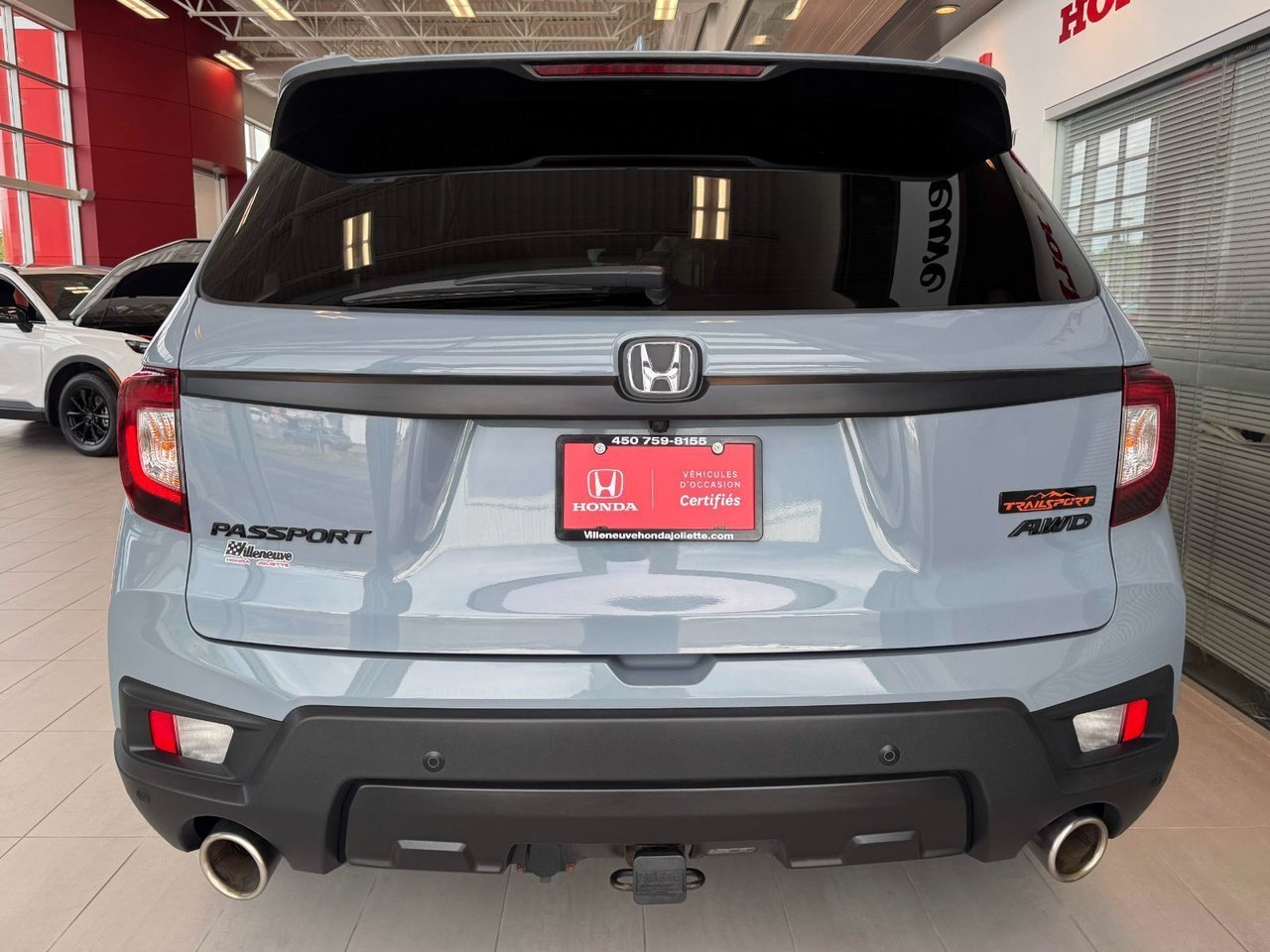 Honda Passport 2023 Gris Notre-Dame-des-Prairies - photo #9