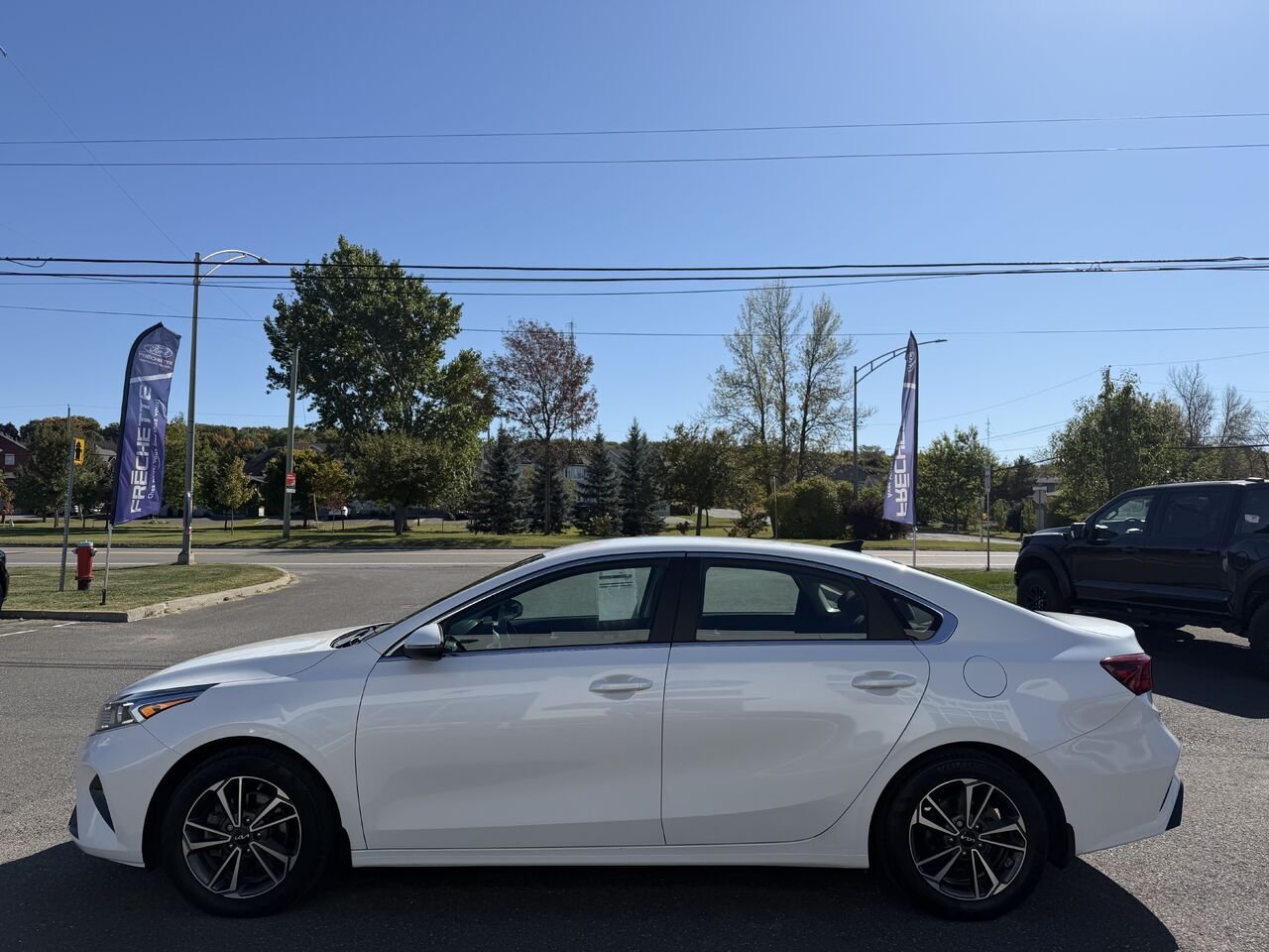 2023 KIA FORTE EX White Montmagny - photo #3