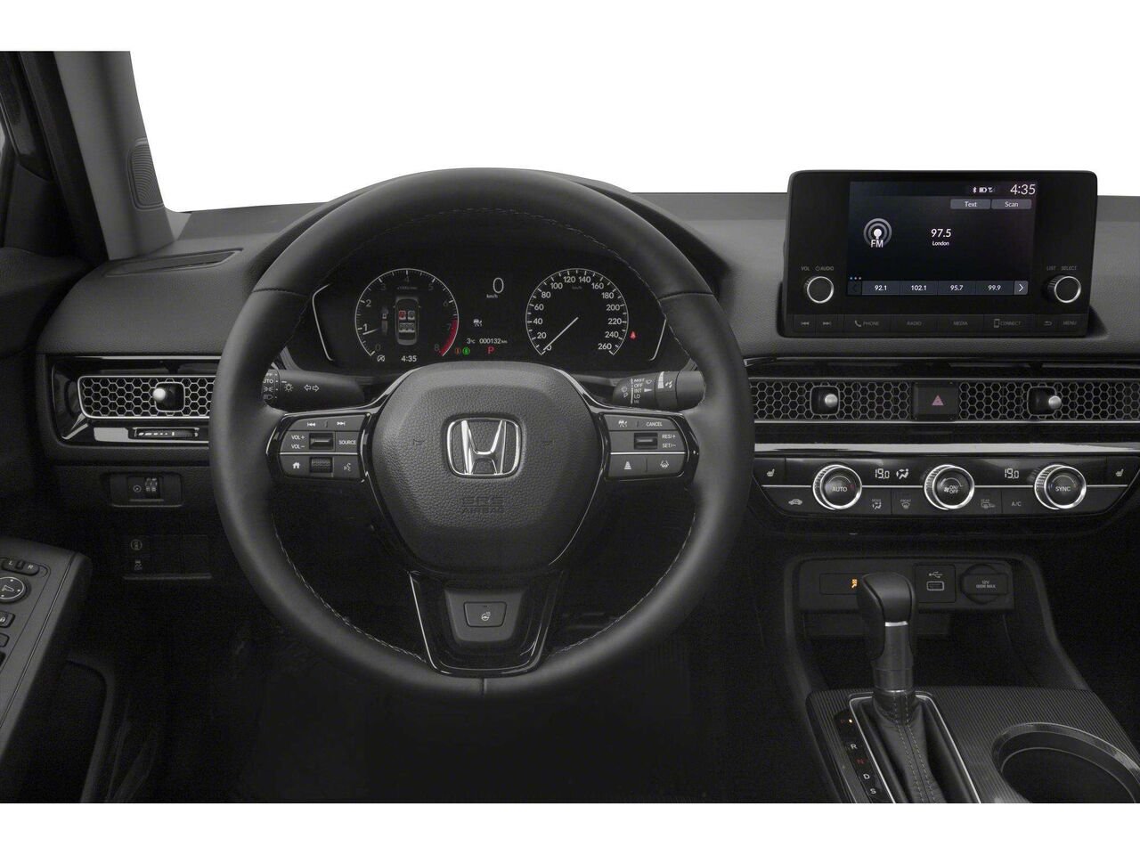 Honda Civic EX 2023 Blanc Gatineau - photo #3