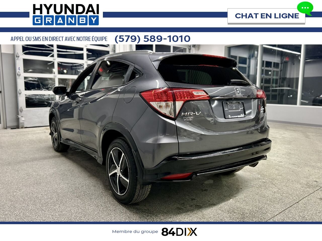 2020 Honda HR-V Grey Granby - photo #3
