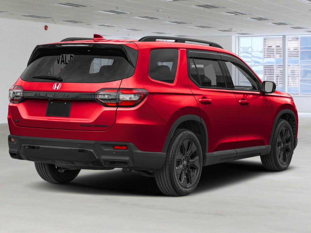 HONDA Pilot Black Edition Traction Intégrale 2026 Rouge radieux métallisé II Val-d'Or - photo #1