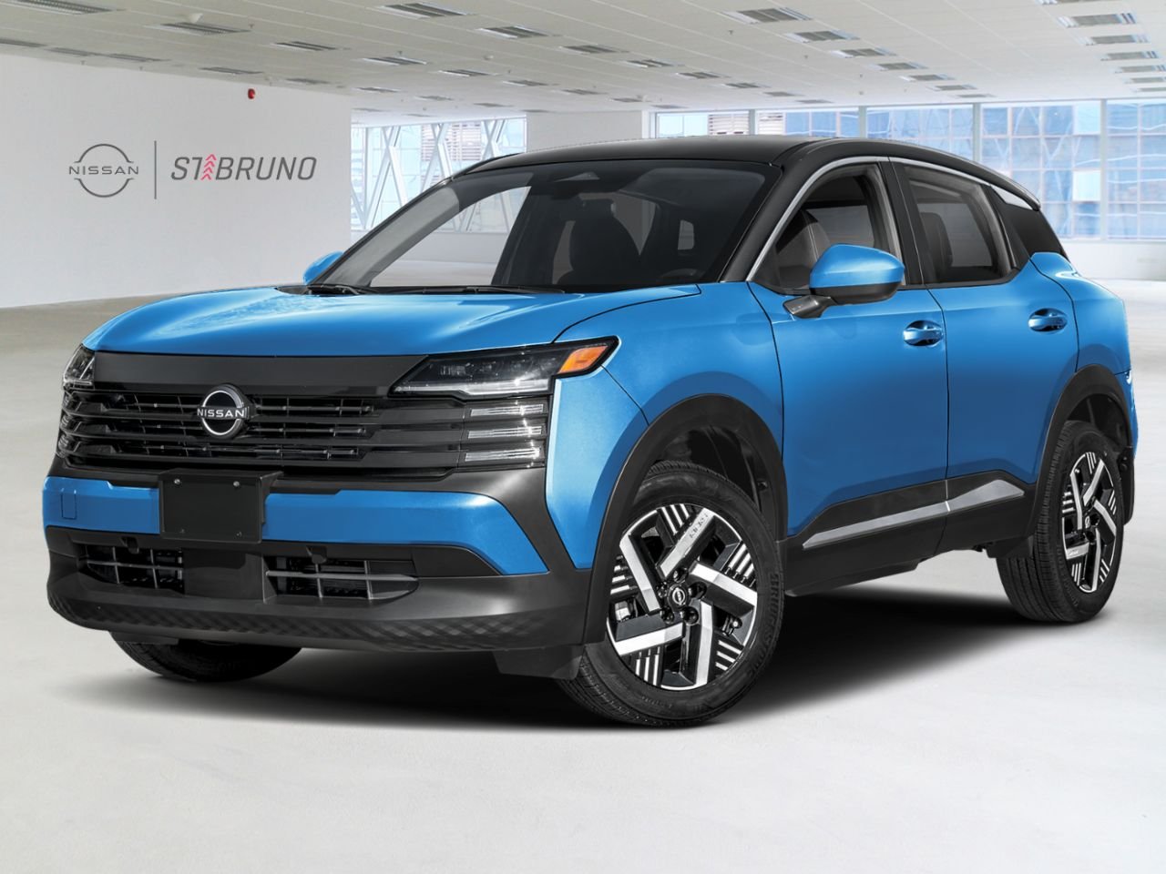 2026 Nissan Kicks Artic Ice Blue Metallic/Super Black Saint-Basile-le-Grand - photo #0