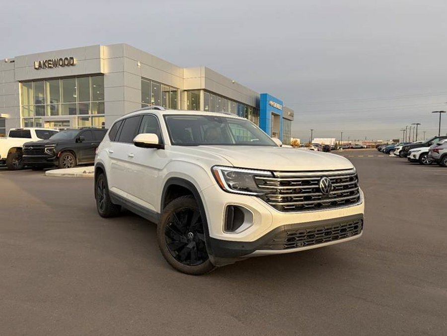 2024 Volkswagen Atlas Highline 4Motion 2.0L 7 Passenger | Panoramic Sunroof White