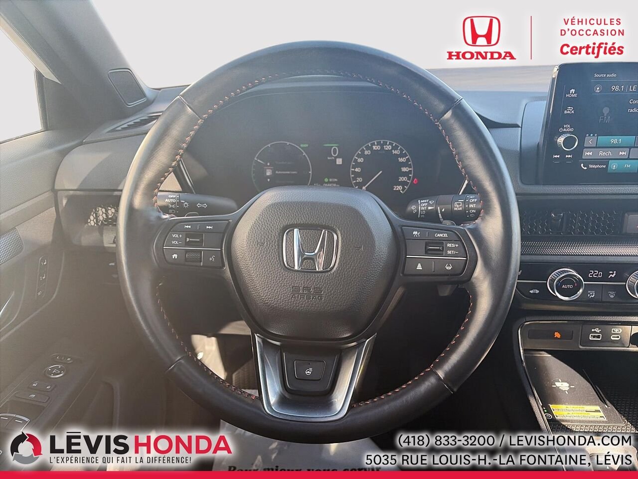 2024 Honda CR-V EX-L hybride EX-L Traction Intégrale White Lévis - photo #19