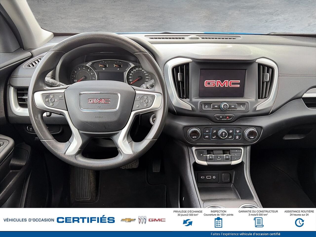 GMC TERRAIN Traction intégrale, 4 portes SLE 2024 Bleu Montmagny - photo #8
