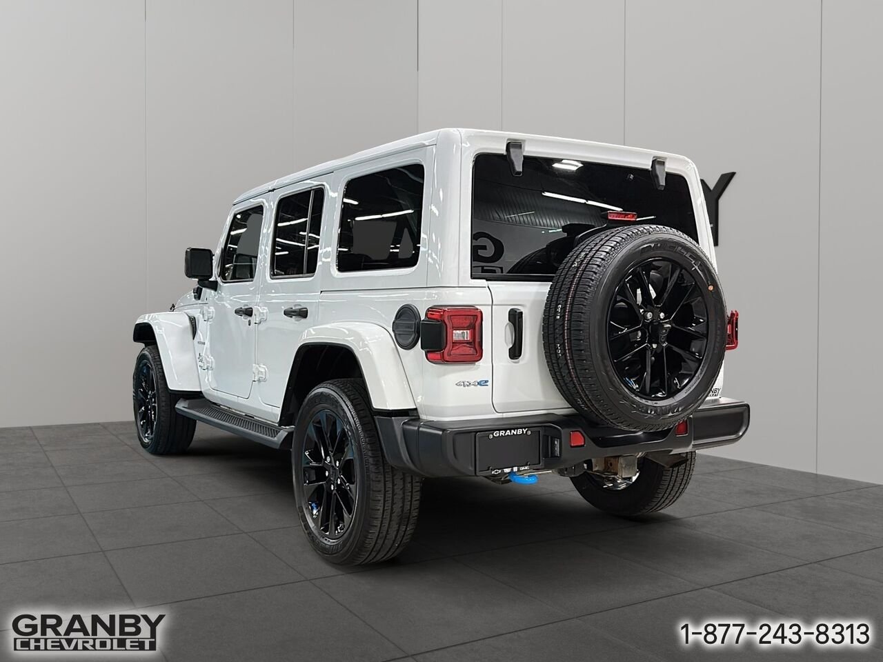 Jeep Wrangler 4xe Unlimited Sahara | 26-0776A 2022 Blanc Granby - photo #6