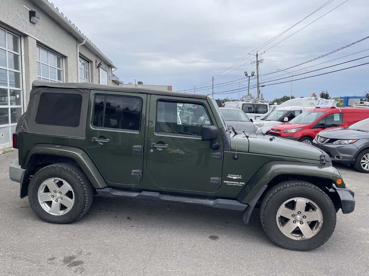 2008 Jeep Wrangler Green  - photo #4