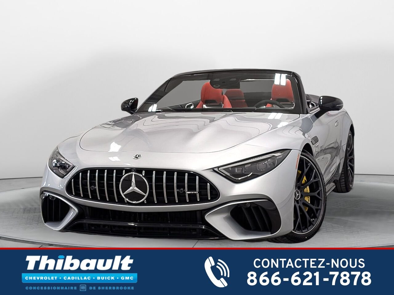 MERCEDES SL 63 AMG Option Burmester et Suspension Active 4Matic 2023 Gris Sherbrooke - photo #0